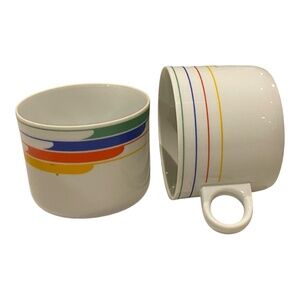 Studio Nova Vintage Fine China Cups. Set of 2. “Primary Gallery”